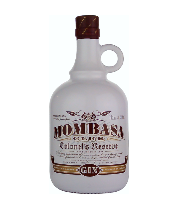 Mombasa Club Colonel's Reserve Gin Limited Edition, 70 cl, 43.5 % vol 